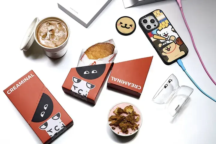 CASETiFY 遠東 Garden City 門市首度結合餐飲與電子配件，特別邀請台北赤峰街超人氣可頌品牌「Creaminal」打造聯名 概念快閃店